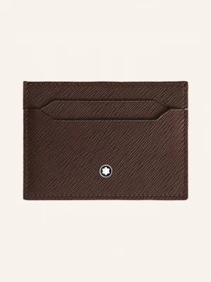 Obrázek produktu Montblanc Pouzdro Na Karty Saffiano Sartorial tmavě hnědá