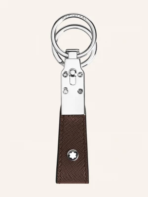 Obrázek produktu Montblanc Přívěsek Na Klíče Sartorial tmavě hnědá / stříbrná