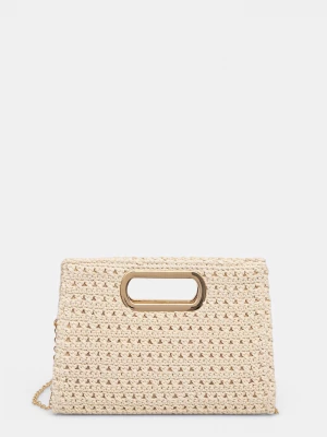 Obrázek produktu Morgan crossbody kabelka dámská pletená béžová