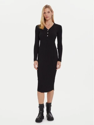 Obrázek produktu Morgan Úpletové šaty 252-RMEXAS Černá Slim Fit