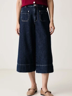 Obrázek produktu Morgan wide leg džíny dámské námořnická modř