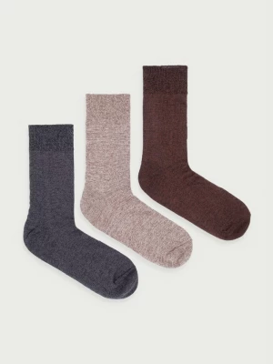 Obrázek produktu Mos Mosh ponožky pánské Enzo 3-pack hnědá