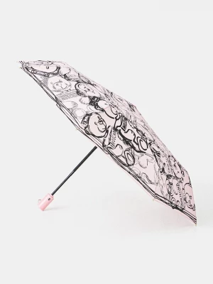 Obrázek produktu Moschino automatický děštník dámský růžová