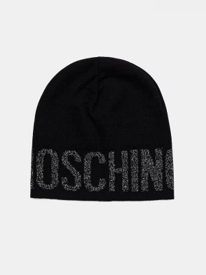Obrázek produktu Moschino čepice dámská s příměsí vlny černá