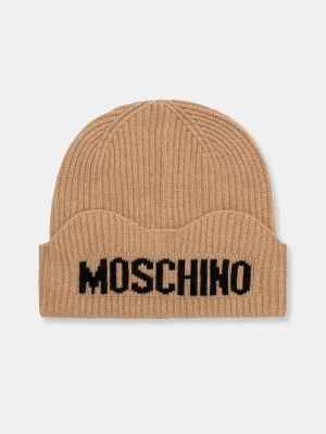 Obrázek produktu Moschino čepice dámská s vlnou béžová