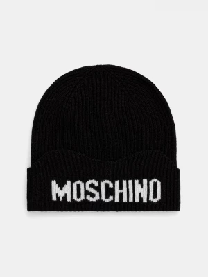 Obrázek produktu Moschino čepice dámská s vlnou černá