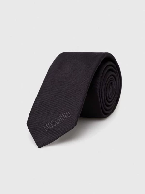 Obrázek produktu Moschino Hedvábná kravata černá