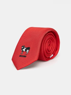 Obrázek produktu Moschino Hedvábná kravata červená