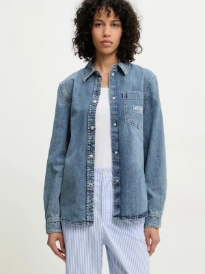 Obrázek produktu Moschino Jeans Bavlněná košile Moschino Jeans modrá