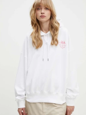 Obrázek produktu Moschino Jeans Bavlněná mikina bílá