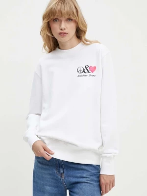 Obrázek produktu Moschino Jeans Bavlněná mikina bílá