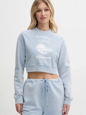 Obrázek produktu Moschino Jeans Bavlněná mikina modrá