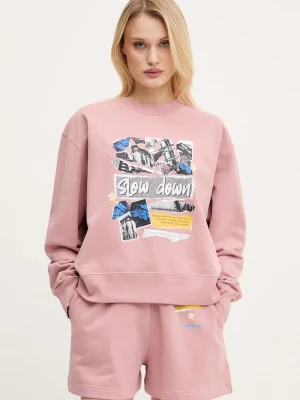Obrázek produktu Moschino Jeans Bavlněná mikina růžová