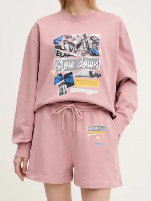 Obrázek produktu Moschino Jeans Bavlněné šortky Moschino Jeans růžová
