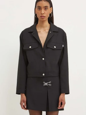 Obrázek produktu Moschino Jeans Bunda s příměsí vlny Moschino Jeans černá