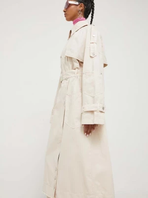 Obrázek produktu Moschino Jeans Trench kabát Moschino Jeans béžová