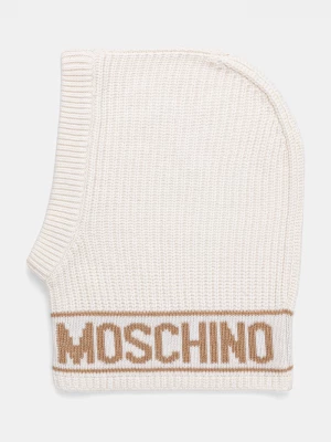 Obrázek produktu Moschino kapuce dámská s příměsí vlny béžová