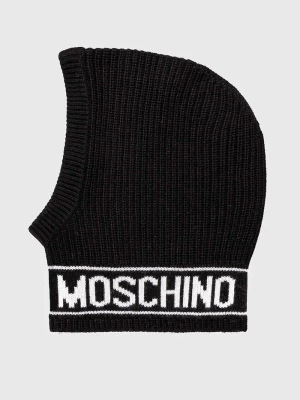 Obrázek produktu Moschino kapuce dámská s příměsí vlny černá