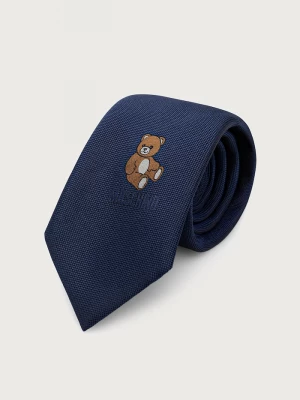 Obrázek produktu Moschino krawata pánská hedvábná námořnická modř