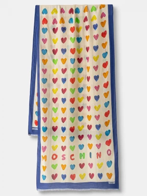 Obrázek produktu Moschino šál dámský s příměsí kašmíru béžová