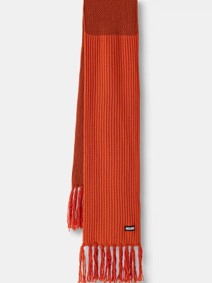 Obrázek produktu Moschino šála dámská s příměsí vlny oranžová