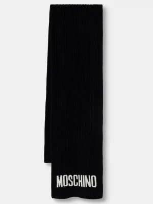 Obrázek produktu Moschino šála pánská s vlnou černá