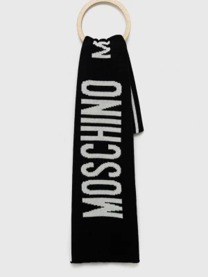 Obrázek produktu Moschino Šála s přídavkem vlny Moschino černá