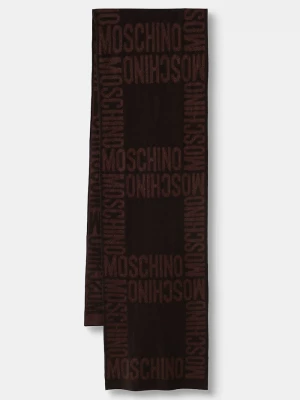 Obrázek produktu Moschino šála s vlnou hnědá