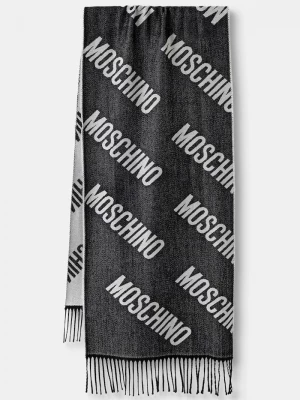 Obrázek produktu Moschino šála vlněná černá