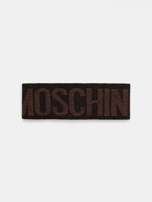 Obrázek produktu Moschino Vlněná čelenka Moschino hnědá
