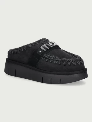 Obrázek produktu Mou pantofle dámské semišové Bounce Clog Metal Logo černá