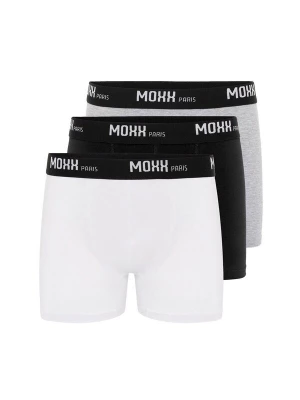 Obrázek produktu Moxx Paris Boxerky šedý melír / černá / bílá