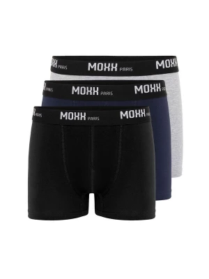 Obrázek produktu Moxx Paris Boxerky tmavě modrá / světle šedá / černá / offwhite