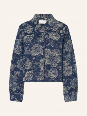 Obrázek produktu Msch Copenhagen Džínová Bunda Mschtita mid blue flower