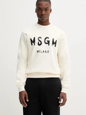 Obrázek produktu MSGM Bavlněná mikina MSGM béžová