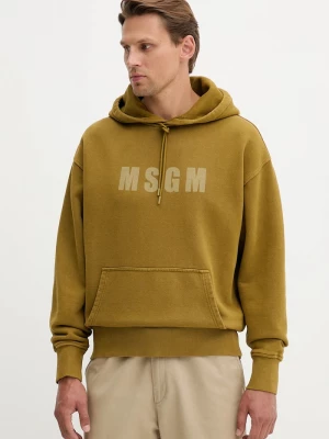 Obrázek produktu MSGM Bavlněná mikina MSGM zelená