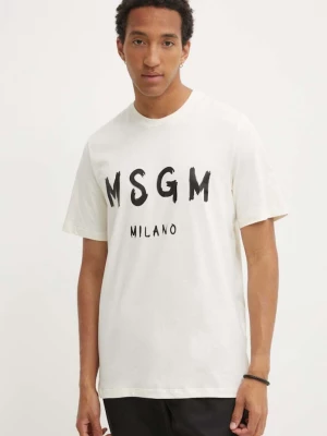 Obrázek produktu MSGM Bavlněné tričko MSGM béžová
