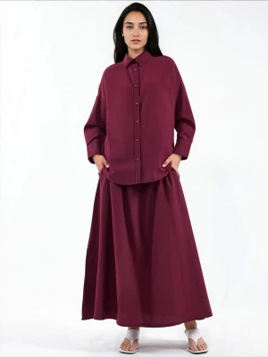 Obrázek produktu MSN Collection Domácí oblečení burgundská červeň