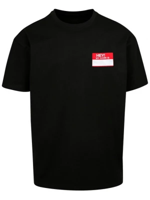 Obrázek produktu MT Upscale Tričko ' Hey! My Name Is' červená / černá / bílá