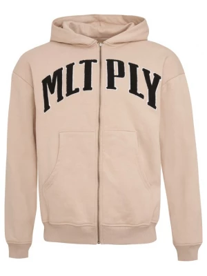 Obrázek produktu Multiply Apparel Mikina 'Embroidery' světle béžová / černá / bílá