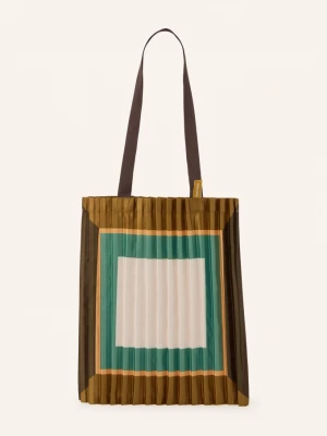 Obrázek produktu Multitudes Shopper khaki / režná / tmavě žlutá