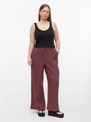 Obrázek produktu Musselin Hose mit weitem Bein und Elastikbund QS červená