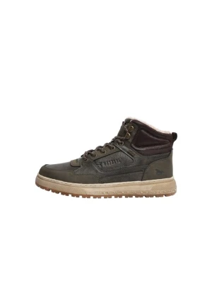 Obrázek produktu MUSTANG Šněrovací boty tmavě hnědá / khaki