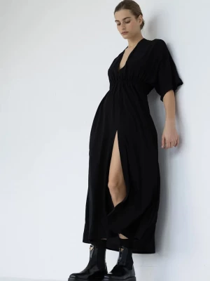 Obrázek produktu Muuv. Muuv šaty kimono z viskózy DUE černá