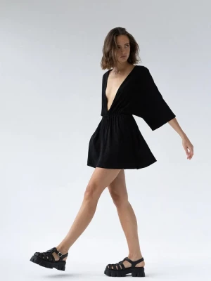 Obrázek produktu Muuv. Muuv šaty kimono z viskózy DUE černá