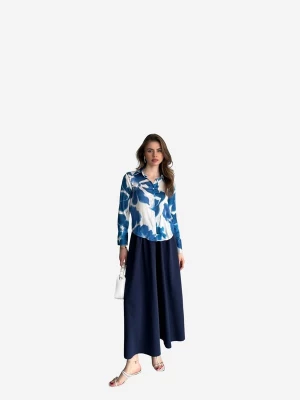 Obrázek produktu My fashion Halenka 'Hemden' azurová modrá