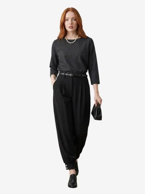 Obrázek produktu My fashion Kalhoty s puky černá
