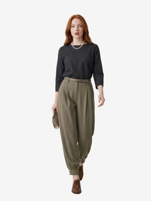 Obrázek produktu My fashion Kalhoty s puky khaki