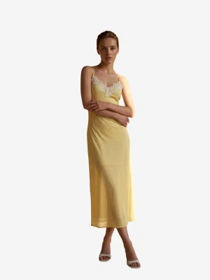 Obrázek produktu My fashion Šaty citronově žlutá