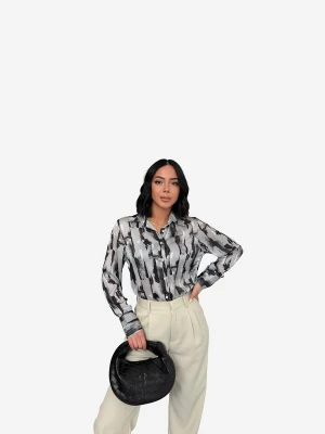 Obrázek produktu My fashion Tričko šedá / černá